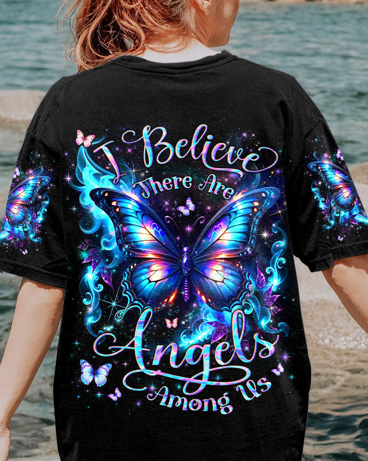 Hippie Art Zone - I Believe There Are Angels Among Us Butterfly For Hippie