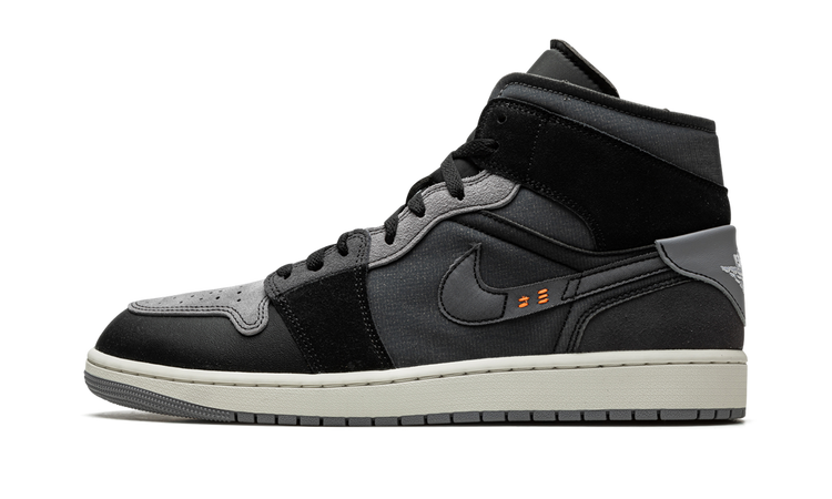 Air Jordan 1 Mid SE Craft "Inside Out - Black" DM9652 001