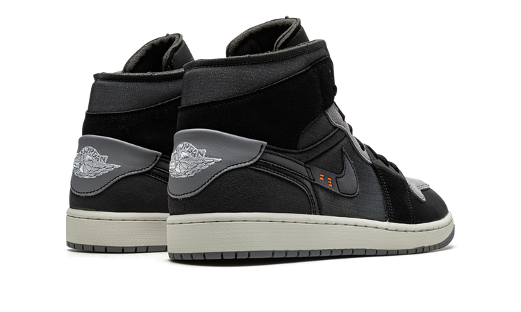 Air Jordan 1 Mid SE Craft "Inside Out - Black" DM9652 001