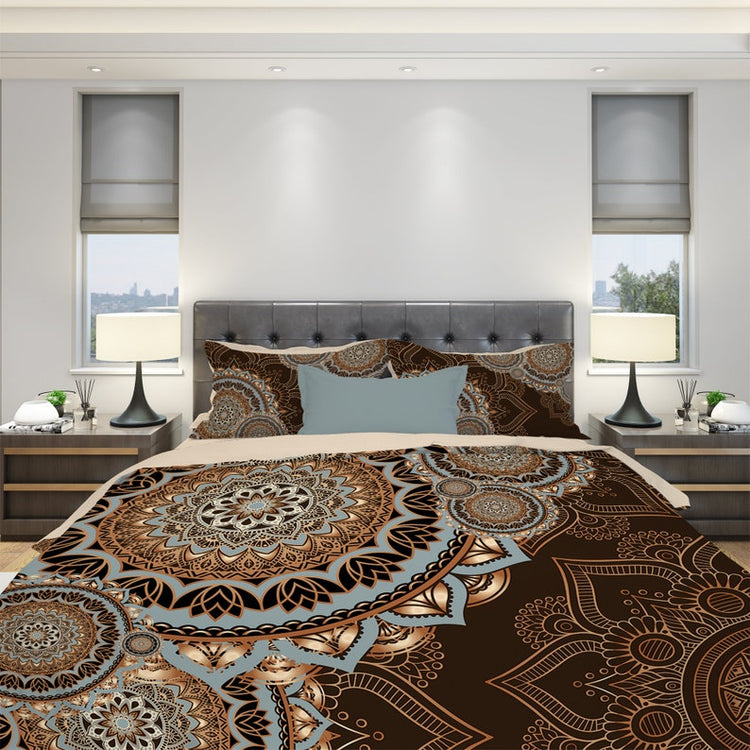 Hippie Art Zone - Bohemian Bedding Set For Hippies