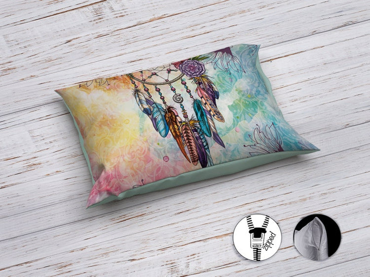 Hippie Art Zone - Dream Catcher Bohemian Bedding Set For Hippies