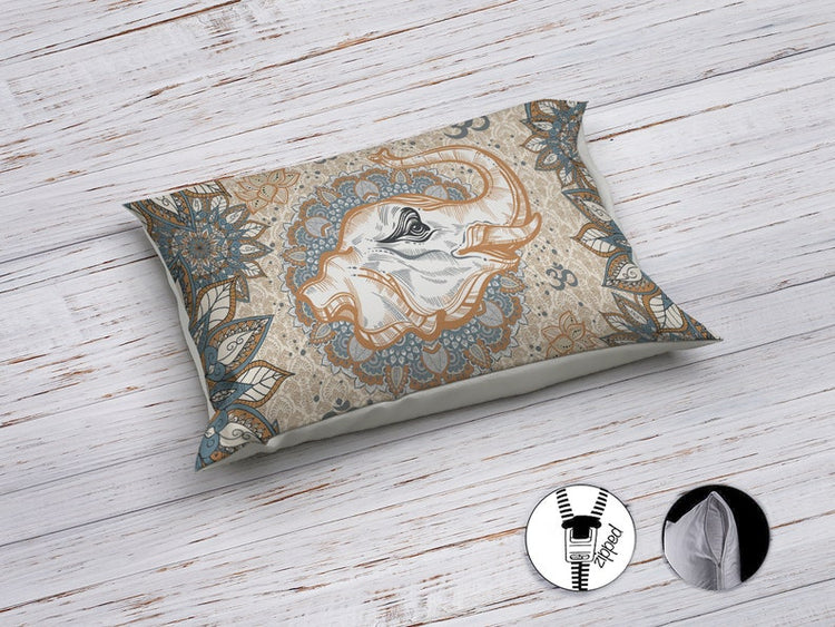 Hippie Art Zone - Elephant Boho Bedding Set For Hippies