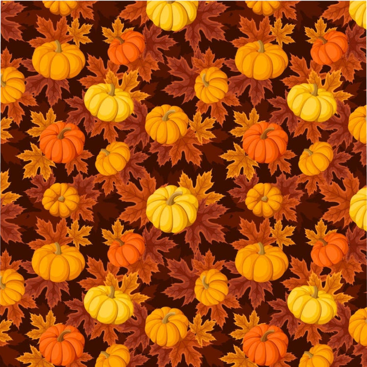 Fall Duvet Cover, Autumn Leaves Pumpkin Bedding Set For Hippies