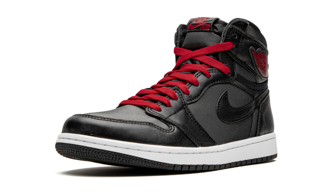 Air Jordan 1 Retro High OG "Black Satin/Gym Red" 555088 060