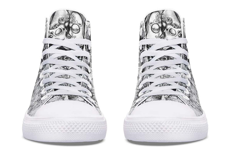hippieartzone Shoes - DEATH KISS