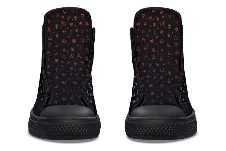 hippieartzone Shoes - THE MAGIC OF ALCHEMY