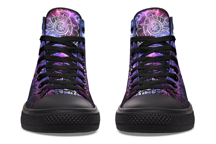 hippieartzone Shoes - SPIRITUAL GALAXY ART