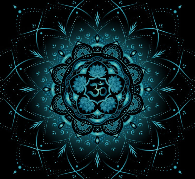 Hippie Art Zone - Lotus Mandala Bedding Set For Hippies