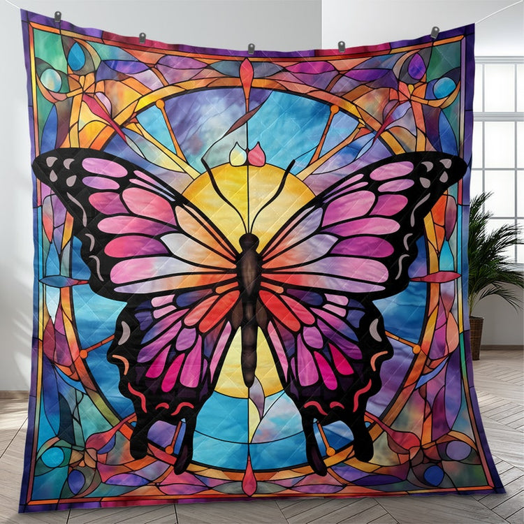 Hippie Art Zone - Retro Monarch Butterfly Badding Set For Hippies