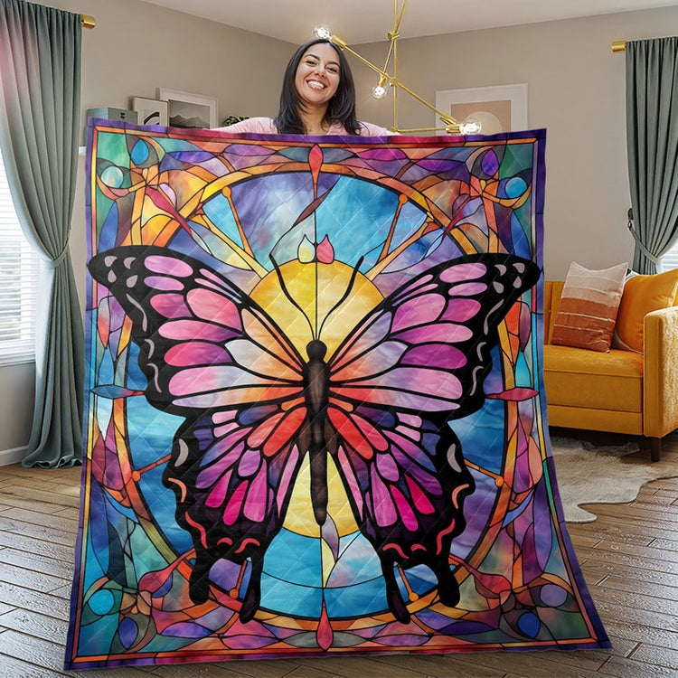 Hippie Art Zone - Retro Monarch Butterfly Badding Set For Hippies