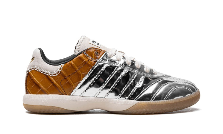 Samba Millenium "Wales Bonner - Silver Metallic / Easy Yellow" Sneaker IH5777