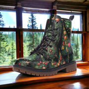 Hippie Art Zone - Dark Academia Christmas Trees Combat Boots
