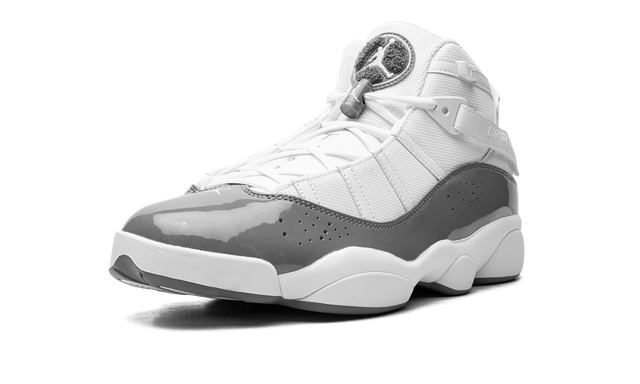 Jordan 6 rings "White / Cool Grey" 322992 121