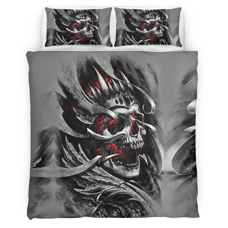 hippieartzone - Skull Bedding Set