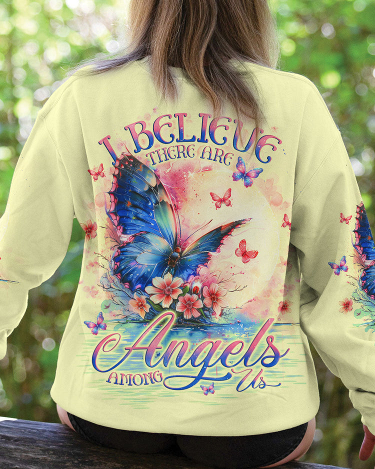 Hippie Art Zone - I Believe There Are Angels Among Us Butterfly For Hippie