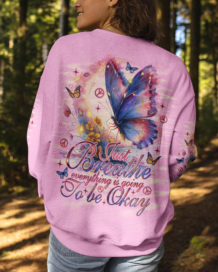 Hippie Art Zone - Just Breathe Butterfly For Hippie