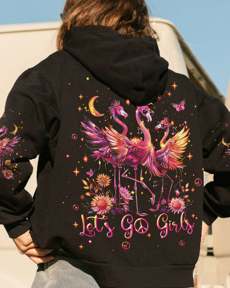 Hippie Art Zone - Let'S Go Girls Flamingo For Hippie