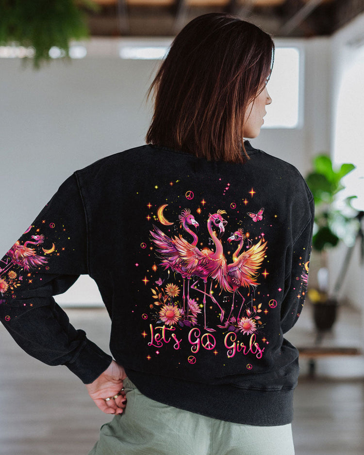 Hippie Art Zone - Let'S Go Girls Flamingo For Hippie