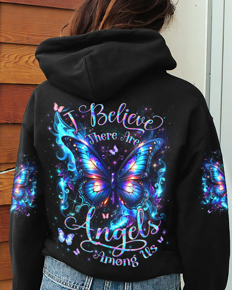 Hippie Art Zone - I Believe There Are Angels Among Us Butterfly For Hippie