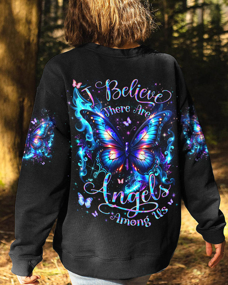 Hippie Art Zone - I Believe There Are Angels Among Us Butterfly For Hippie