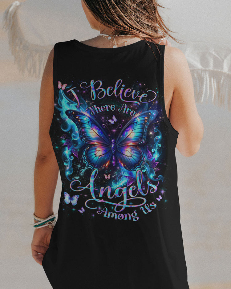 Hippie Art Zone - I Believe There Are Angels Among Us Butterfly For Hippie
