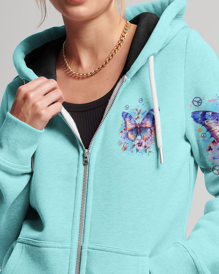 Hippie Art Zone - Just Breathe Butterflies For Hippie