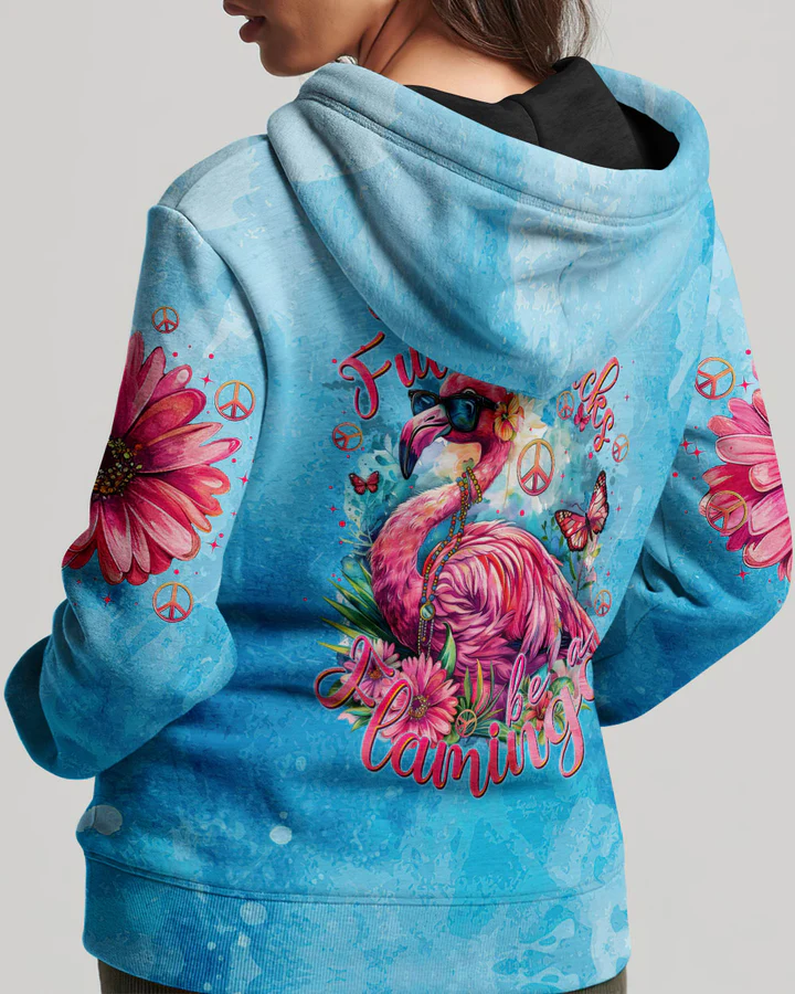 Hippie Art Zone - Be A Flamingo For Hippie