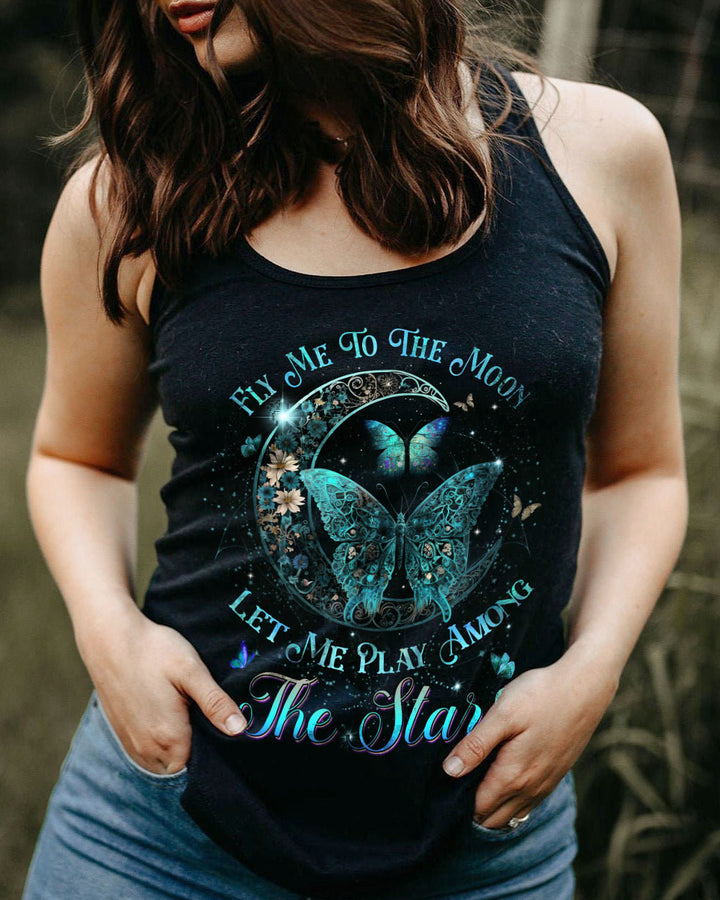 Hippie Art Zone - Fly Me To The Moon Butterfly For Hippie