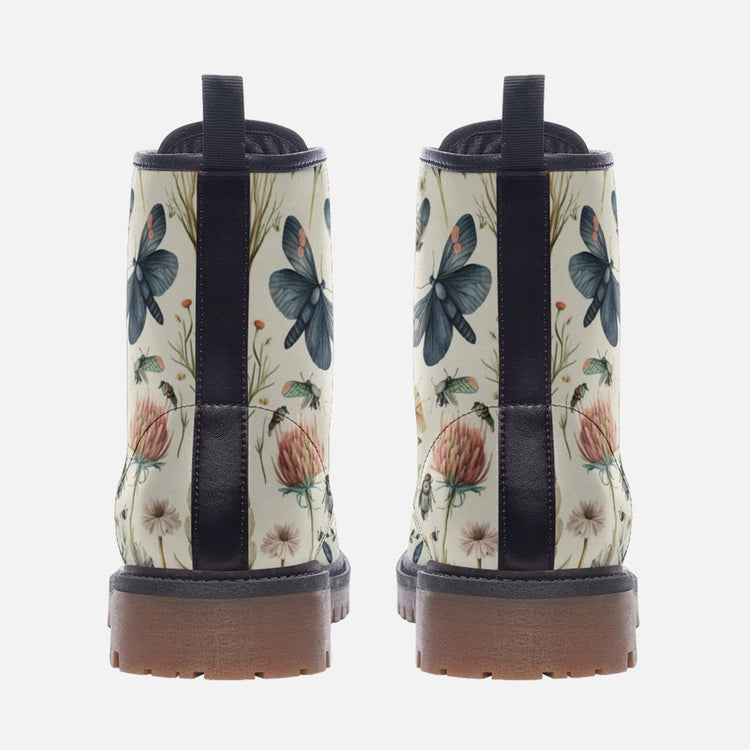 Hippie Art Zone - Woodland Wildflowers Butterflies Boots.