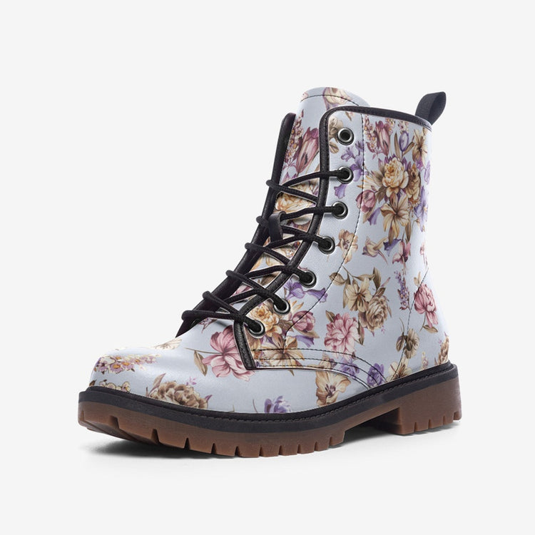 Hippie Art Zone - Cottagecore Floral Boots.