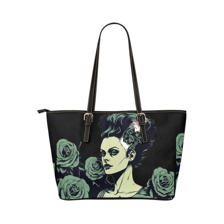 hippieartzone Bag - Bride of Frankenstein Leather Horror Shoulder Bag.