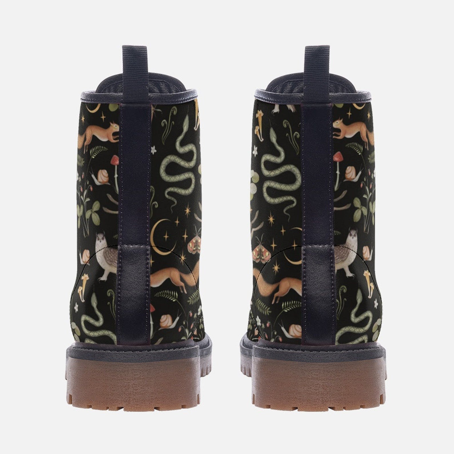 Hippie Art Zone - Fairy Forest Animals Boots.