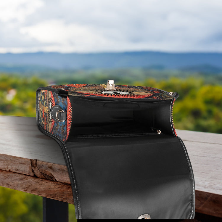 Cottagecore Mushroom Witch Satchel Handbag For Boho Hippie