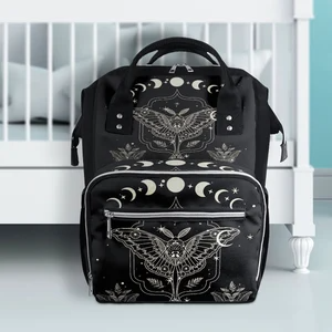 hippieartzone bag - Witchy Moon Phase Giant Mom Bag.