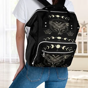 hippieartzone bag - Witchy Moon Phase Giant Mom Bag.