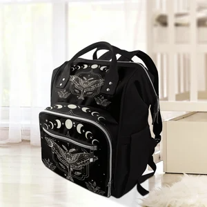 hippieartzone bag - Witchy Moon Phase Giant Mom Bag.