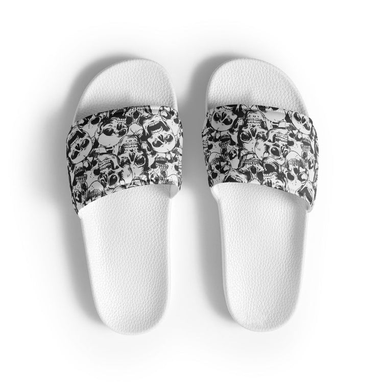 hippieartzone - Skull Slides For Women.