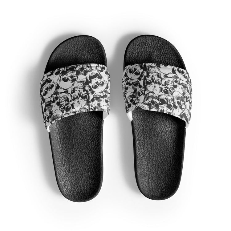 hippieartzone - Skull Slides For Women.