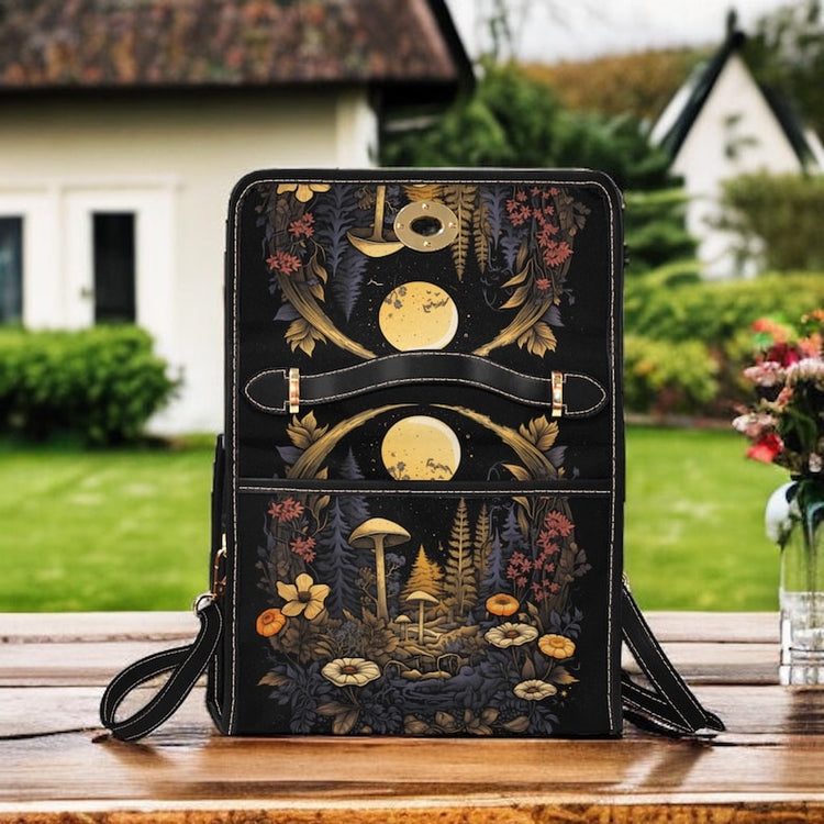 Cottagecore Boho Floral Satchel Handbag For Boho Hippies