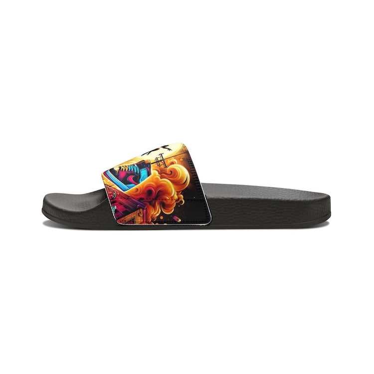 hippieartzone - Hip-hop Slide Sandals.