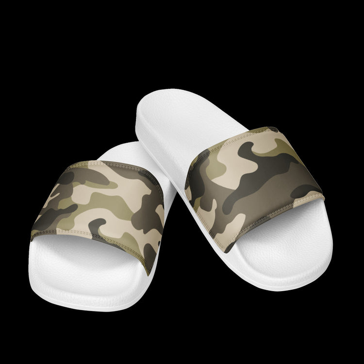 hippieartzone - Men’s Desert Camo slides Men’s Camo slides