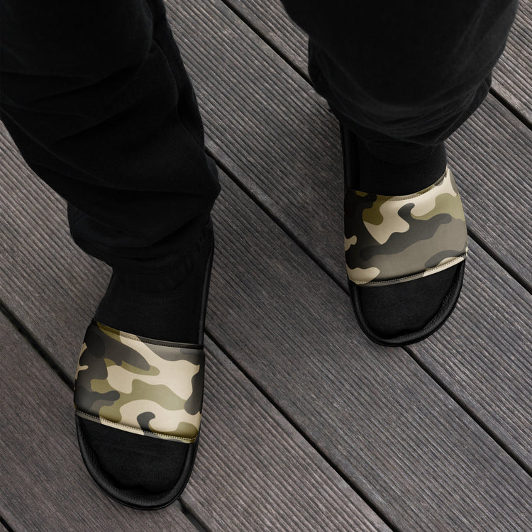 hippieartzone - Men’s Desert Camo slides Men’s Camo slides