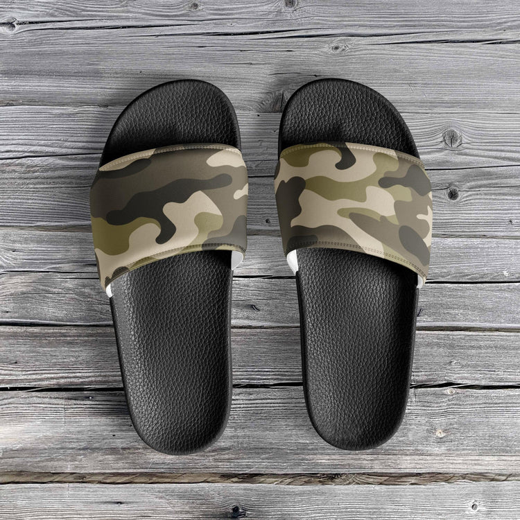 hippieartzone - Men’s Desert Camo slides Men’s Camo slides