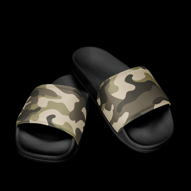hippieartzone - Men’s Desert Camo slides Men’s Camo slides