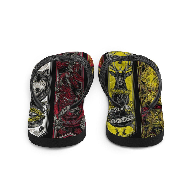 hippieartzone - GMOTH Flip-Flops