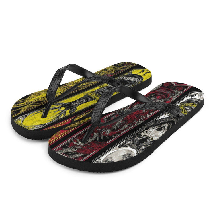 hippieartzone - GMOTH Flip-Flops