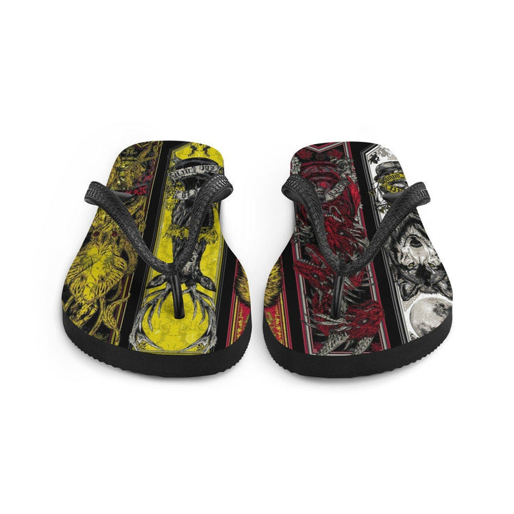hippieartzone - GMOTH Flip-Flops