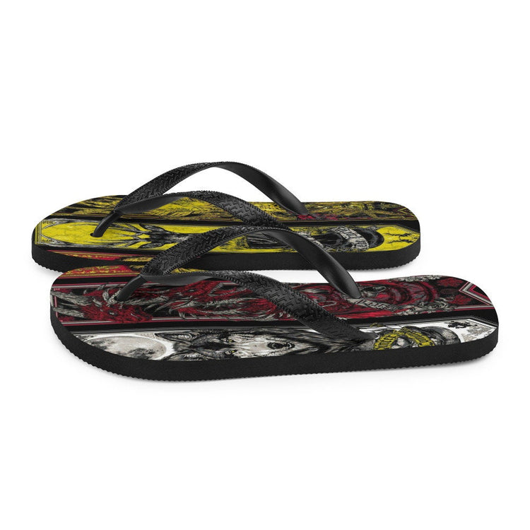 hippieartzone - GMOTH Flip-Flops