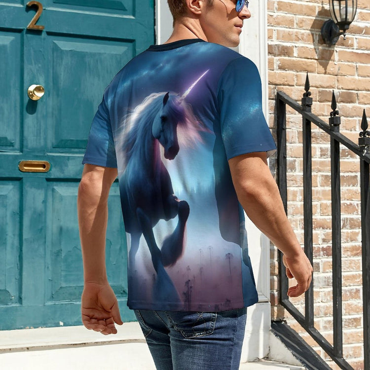 hippieartzone - Unicorn T-Shirt Shirts Funny Unicorn Shirt, Unicorn Lover Shirt, Men's Unicorn Party Tee, Unicorn Birthday Gifts