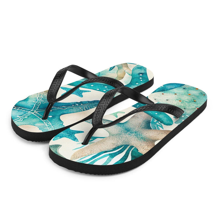 hippieartzone - Starfish Flip-Flops